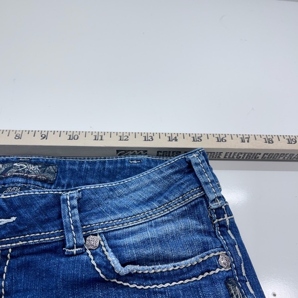 Silver Suki Capri‎ Jeans Women's 30 Medium Wash - Picture 5 of 7